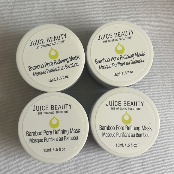 Juice Beauty Skincare 5 For 2 Lot Of 4 New Juice Beauty Bamboo Pore Refining Mask Samples